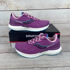 Saucony Triumph 19 Womens Sz 10M Running Shoes Razzle Blaze Purple